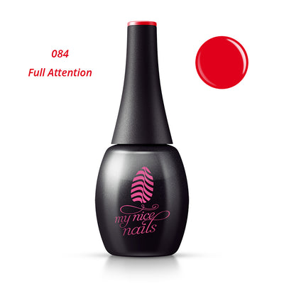 084 Full Attention - Gel Polish Color by My Nice Nails (bottle front side)