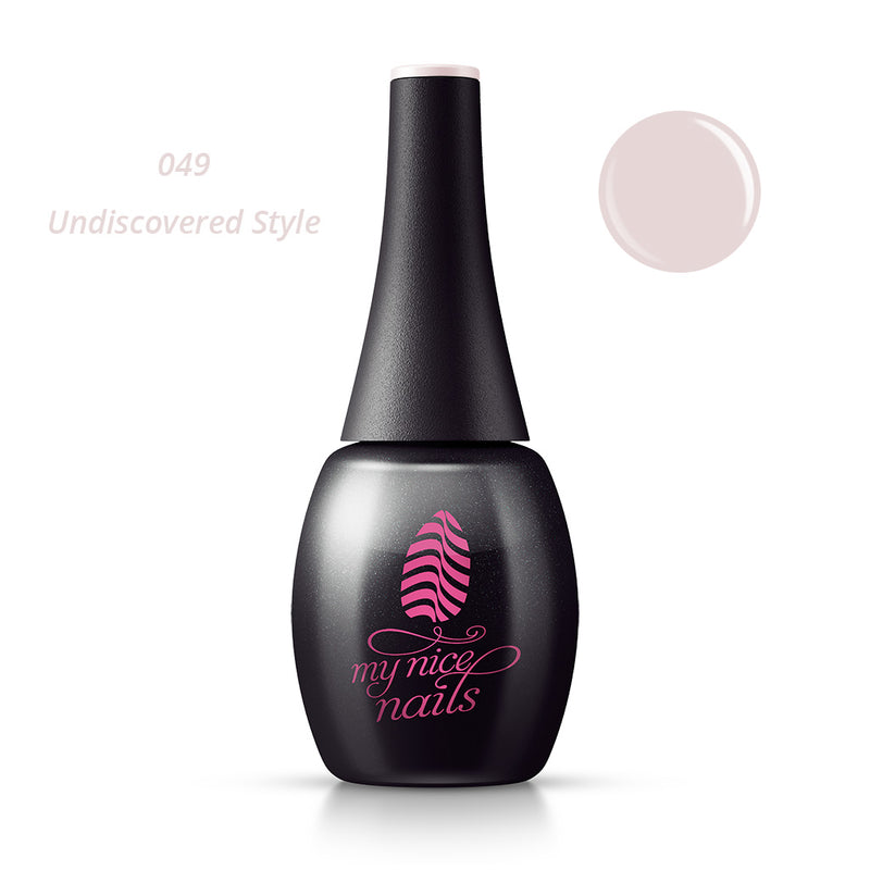049 Undiscovered Style - Gel Polish Color by My Nice Nails (bottle front side)