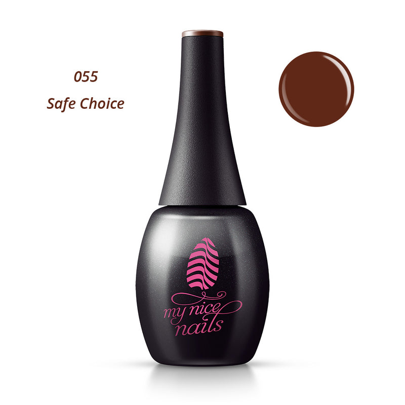 055 Safe Choice - Gel Polish Color by My Nice Nails (bottle front side)