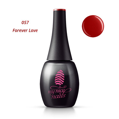 057 Forever Love - Gel Polish Color by My Nice Nails (bottle front side)