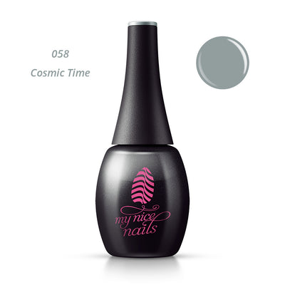 058 Cosmic Time - Gel Polish Color by My Nice Nails (bottle front side)