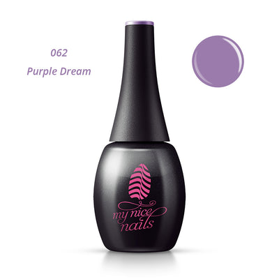 062 Purple Dream - Gel Polish Color by My Nice Nails (bottle front side)