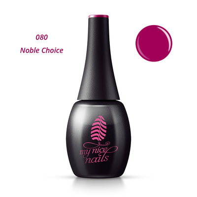 080 Noble Choice - Gel Polish Color by My Nice Nails (bottle front side)