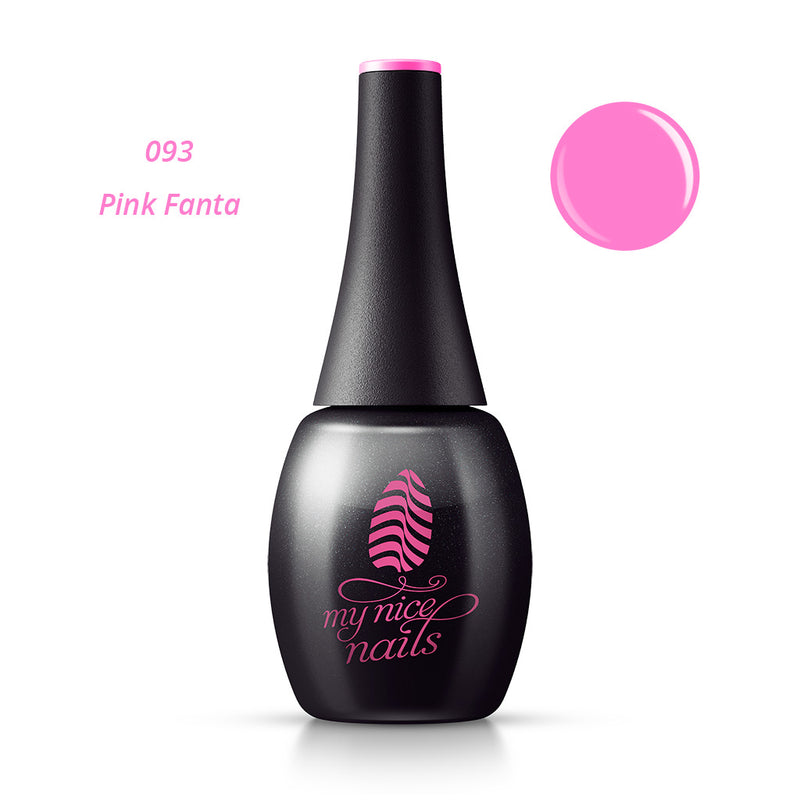 093 Pink Fanta - Gel Polish Color by My Nice Nails (bottle front side)