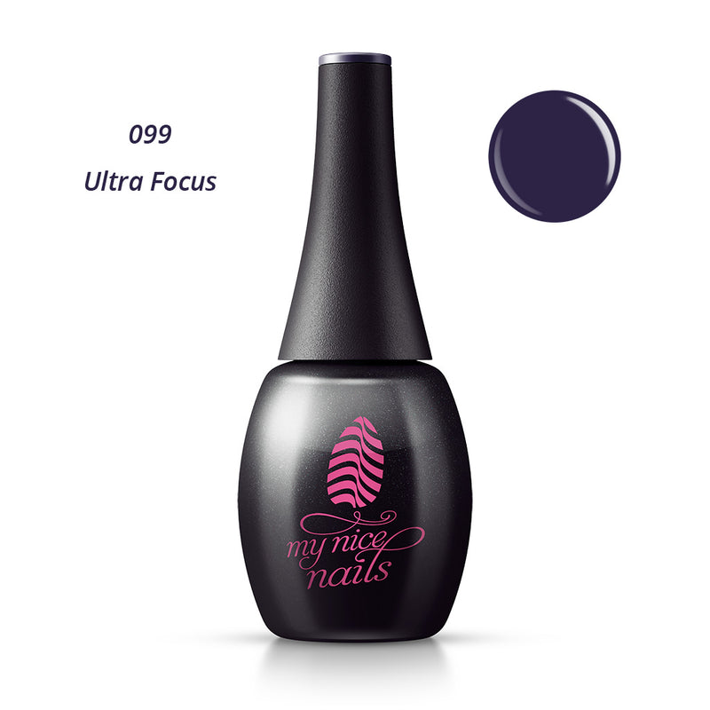 099 Ultra Focus - Gel Polish Color by My Nice Nails (bottle front side)