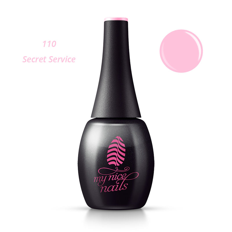 110 Secret Service - Gel Polish Color by My Nice Nails (bottle front side)