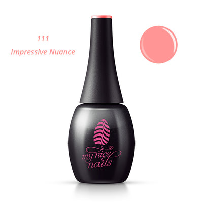111 Impressive Nuance - Gel Polish Color by My Nice Nails (bottle front side)