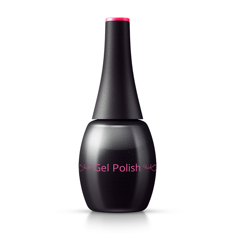129 Pink Storm - Gel Polish Color by My Nice Nails (bottle back side)