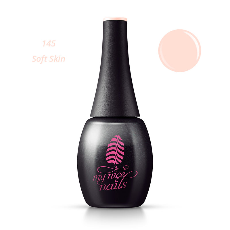 145 Soft Skin - Gel Polish Color by My Nice Nails (bottle front side)